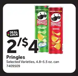 Stop&Shop Pringles offer