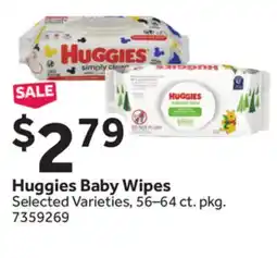 Stop&Shop Huggies Baby Wipes offer