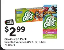 Stop&Shop Go-Gurt 8 Pack offer