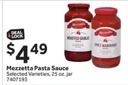 Stop&Shop Mezzetta Pasta Sauce offer