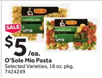 Stop&Shop O'Sole Mio Pasta offer