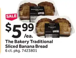 Stop&Shop The Bakery Traditional Sliced Banana Bread offer
