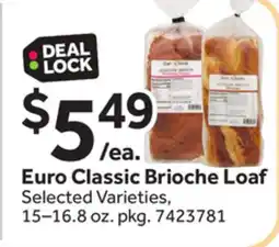 Stop&Shop Euro Classic Brioche Loaf offer
