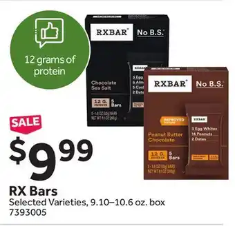 Stop&Shop RX Bars offer