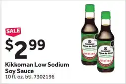 Stop&Shop Kikkoman Low Sodium Soy Sauce offer