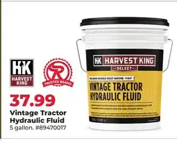 Runnings Harvest King Vintage Tractor Hydraulic Fluid offer