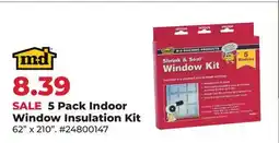 Runnings 5 Pack Indoor Window Insulation Kit offer