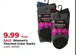 Runnings Women's Thermal Crew Socks offer