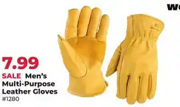 Runnings Wells Lamont Men's Multi-Purpose Leather Gloves offer
