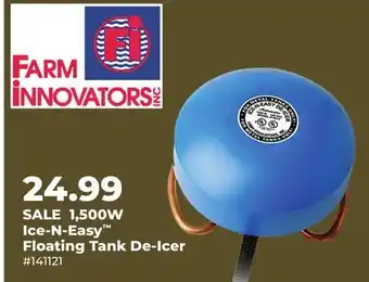 Runnings Farm Innovators 1,500W Ice-N-Easy Floating Tank De-Icer offer