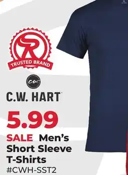 Runnings CW Hart Men's Short Sleeve T-Shirts offer