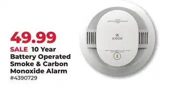 Runnings Kidde 10 Year Battery Operated Smoke & Carbon Monoxide Alarm offer
