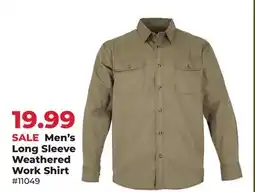 Runnings Noble Outfitters Men's Long Sleeve Weathered Sport Shirt offer