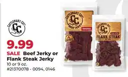 Runnings Beef Jerky or Flank Steak Jerky offer