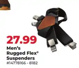 Runnings Men's Rugged Flex Suspenders offer