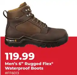 Runnings Men's 6 Rugged Flex Waterproof Boots offer