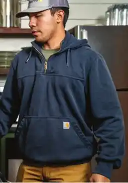 Runnings Men's Rain Defender Loose Fit Heavyweight Quarter-Zip Hoodie offer