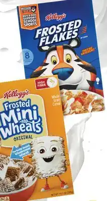 CVS Select Kellogg's cereal 7.8-14.5 oz offer