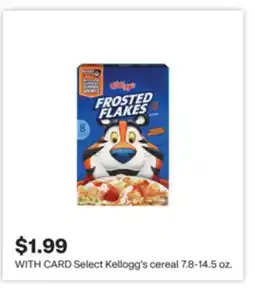 CVS Kellogg's cereal 7.8-14.5 oz offer