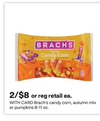 CVS Brach's candy corn, autumn mix or pumpkins 8-11 oz offer