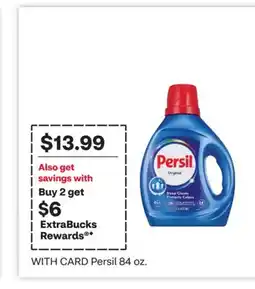 CVS Persil 84 oz offer