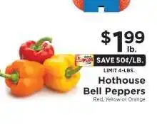 ShopRite HotHouse Bell Peppers offer