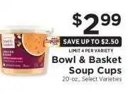ShopRite Bowl & Basket Soup Cups offer