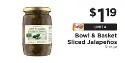 ShopRite Bowl & Basket Sliced Jalapeños offer