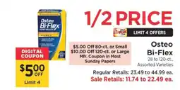 ShopRite Osteo Bi-Flex offer