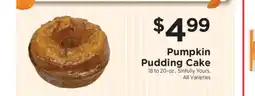 ShopRite Pumpkin Pudding Cake offer
