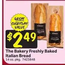Stop&Shop The Bakery Freshly Baked Italian Bread offer