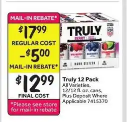 Stop&Shop Truly 12-Pack offer