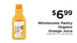 ShopRite Wholesome Pantry Organic Orange Juice offer