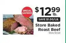 ShopRite Store Baked Roast Beef offer