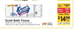ShopRite Scott Bath Tissue offer