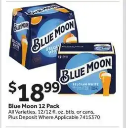 Stop&Shop Blue Moon 12 Pack offer