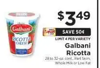 ShopRite Galbani Ricotta offer