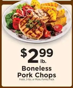 ShopRite Boneless Pork Chops offer