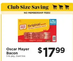 ShopRite Oscar Mayer Bacon offer
