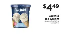 ShopRite Lactaid Ice Cream offer