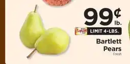 ShopRite Bartlett Pears offer