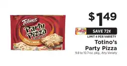ShopRite Totino's Party Pizza offer