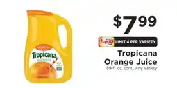 ShopRite Tropicana Orange Juice offer