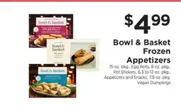 ShopRite Bowl & Basket Frozen Appetizers offer