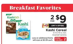ShopRite Kashi Cereal offer