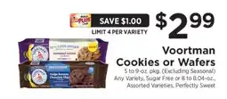 ShopRite Voortman Cookies or Wafers offer