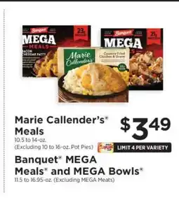 ShopRite Marie Callender’s Meals offer