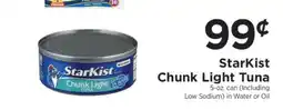 ShopRite Starkist Chunk Light Tuna offer