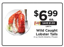 ShopRite Wild-Caught Lobster Tails offer
