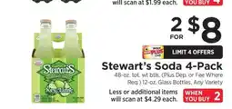 ShopRite Stewart's Soda 4 Pack offer